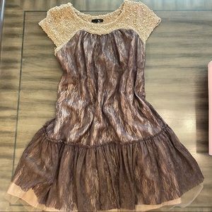 Antropologie Ryu - knit- Lacey midi dress